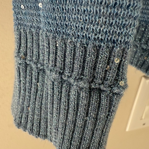 Kobi Halperin Blue Cardigan Sweater - Picture 9 of 13